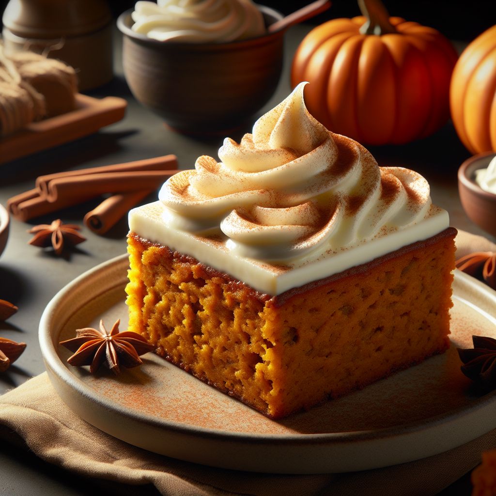 Heerlijke Pompoen Bars met Romige Cream Cheese Frosting